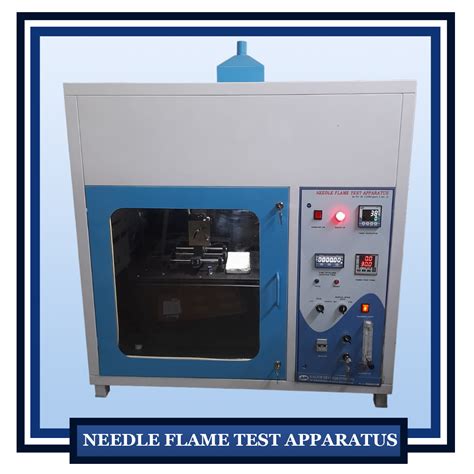 Needle Flame Test Apparatus With Hood Lalith Net