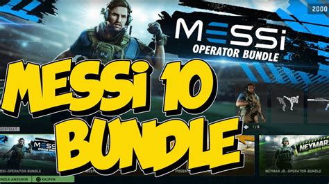 MESSI Operator Bundle Alle Skins Call Of Duty Modern Warfare 2