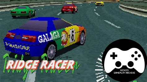 Ridge Racer PS1 Gameplay YouTube