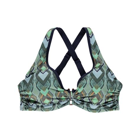 Bikini Top mit Bügel ungefüttert Thulan von Beldona Bikini Oberteile Beldona AG