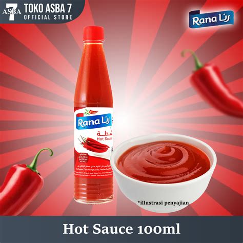 Rana Hot Sauce Ml Asba Jaya Berkah