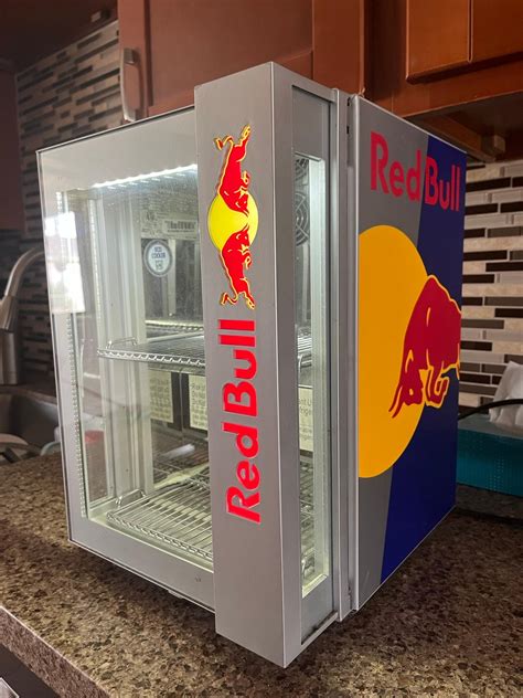 Red Bull Mini Fridge
