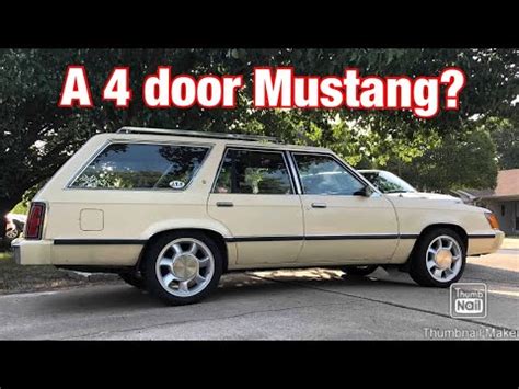 1983 Ford LTD A Fox Body WAGON YouTube