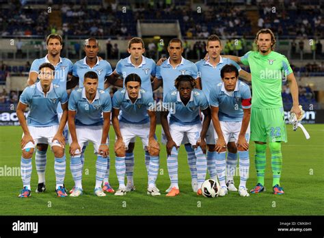 Lazio Team Squad - Lazio players pose a photo team during the UEFA Europa ... - The results can ...