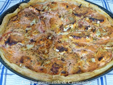 Tarte Aux Tomates Et Fromage De Chèvre Cuisine Gourmande De Carmencita