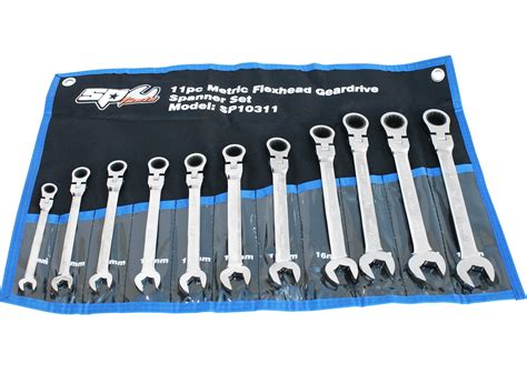 Sp Tools Gear Drive Roe Spanner Set