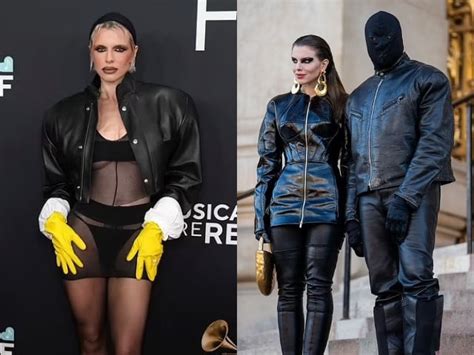 Kanye West S Ex Julia Fox Turn Heads In Racy Look Rivals Wife Bianca Censori S Nude Outfit