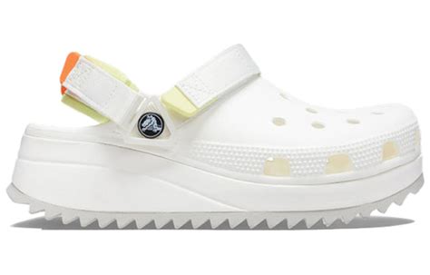 Crocs Classic Hiker Clog White Sandals 206772 100