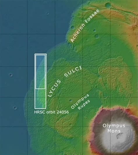 Olympus Mons（the Highest Volcano On Mars The Largest Volcano In The