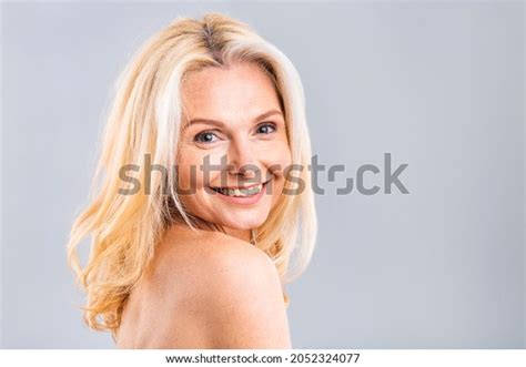 Close Portrait Beautiful Attractive Charming Naked Stock Photo Shutterstock