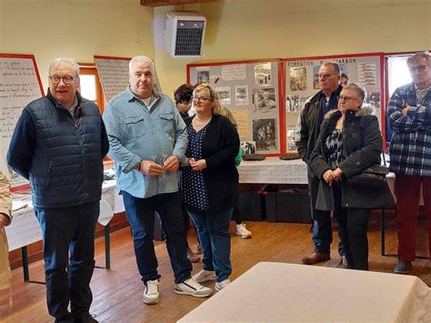 Vernissage de l exposition sur La Mine à Enquin sur Baillons