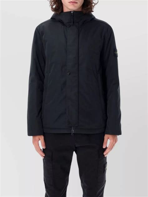 Stone Island Micro Twill Hooded Jacket The Fashion Square