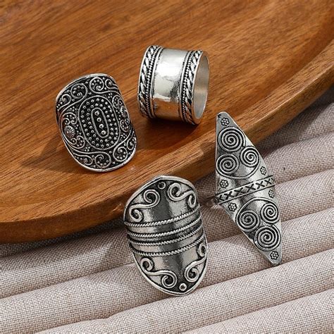 boho rings bohemian hippie  indie styles