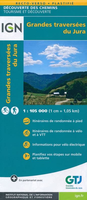 GR 5 Grandes traversées du Jura wandelkaart 1 150 000 diverse LAW s