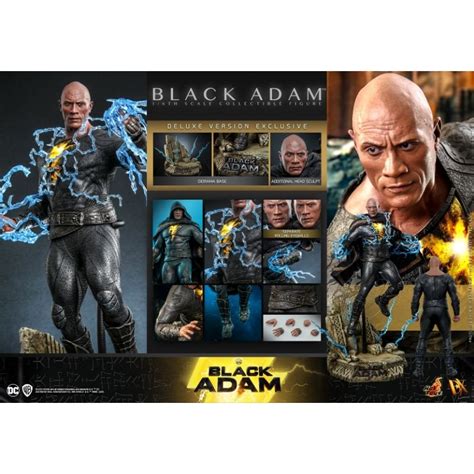 HOT TOYS DX BLACK ADAM BLACK ADAM DELUXE VERSION Shopee Thailand