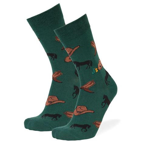 Cowboy Crew Socks Johns Crazy Socks