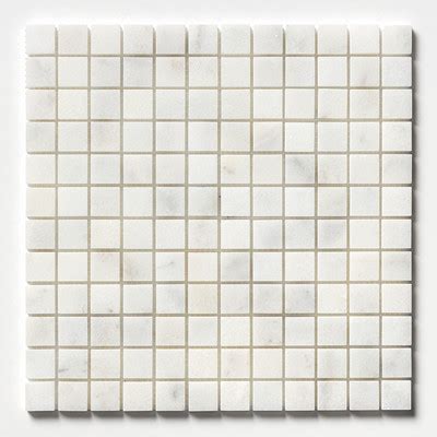 Calacatta Gold Royal Honed Penny Round Marble Mosaic 11 1 4x11 3 4x3