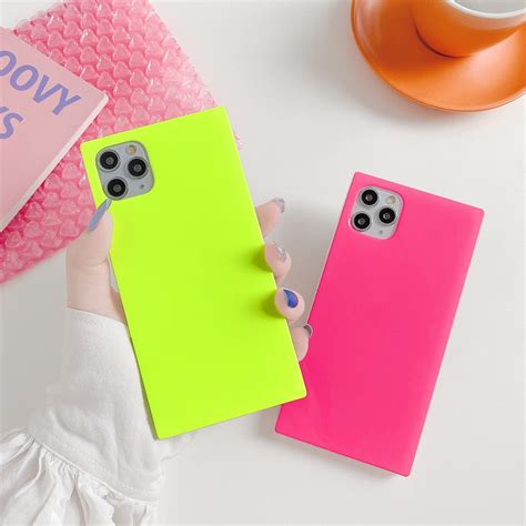 Funda De Brillo L Ser Cuadrado De Lujo Para Iphone Plus Etsy