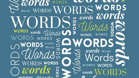 words