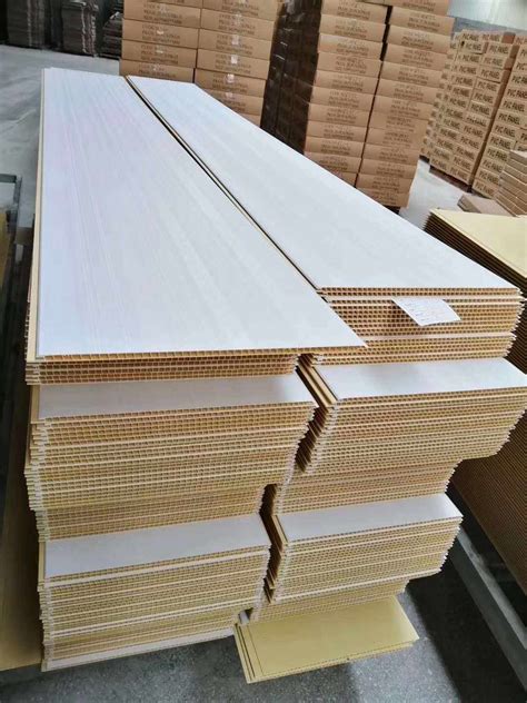 Bamboo Fiber Integrated Wallboard Wall Covering 3D WPC PVC Wall Panel