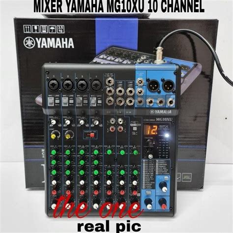 Jual Yamaha Mixer Audio Mg10 Xu Mg 10 Xu Mixer Yamaha Original Baru Shopee Indonesia