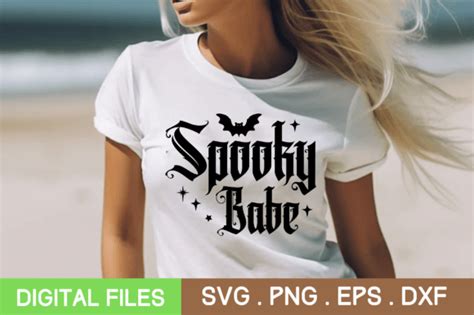 Spooky Babe Spooky Babe Svg Design Graphic By Craftsvg Creative Fabrica