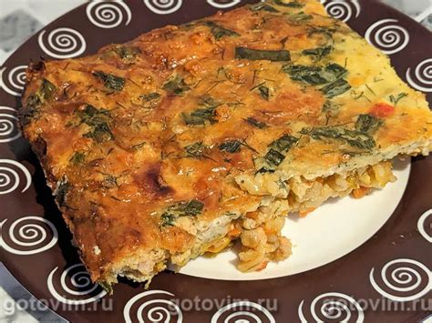 Овощная запеканка с рисом и куриной грудкой. Рецепт с фото