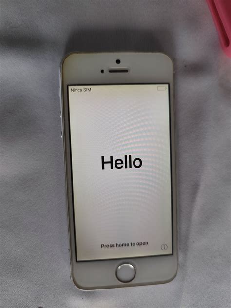 Apple iPhone 5s 16GB Független, Eredeti Dobozával, AJÁNDÉK Tokkal