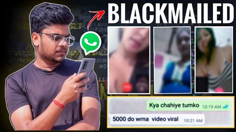 Blackmail Don T Recieve This Call Nude Video Call Scam Of Whatsapp