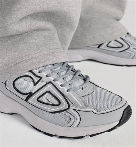 countdown sneaker dior gray mesh  dior gray technical fabric dior