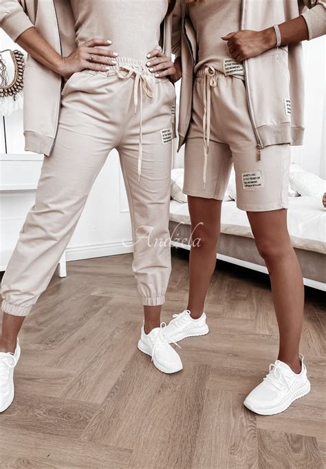 Sporty Chic nude short shorts Andżela Online Store