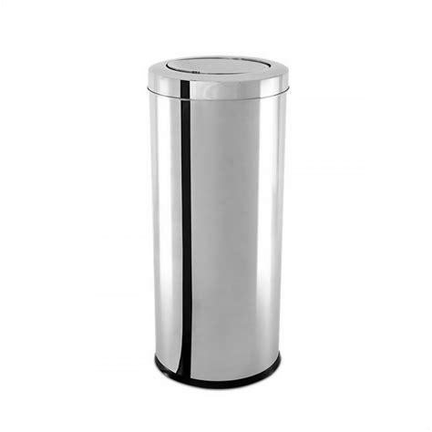 Lixeira Tampa Basculante 7 8L em Aço Inox 3032 206 Decorline Brinox