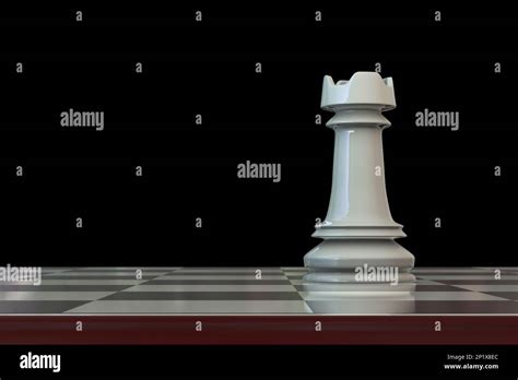 Chess Rook Illustration Stock Photo Alamy