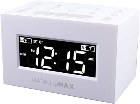 Amazon Hannlomax Hx Cr Alarm Clock Radio Pll Am Fm Radio Dual