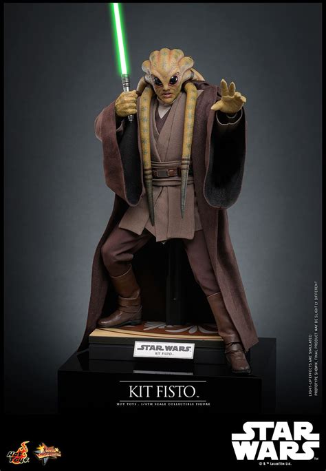 Hot Toys Kit Fisto Sixth Scale Figure Star Wars Limited Collectible Comic Concepts