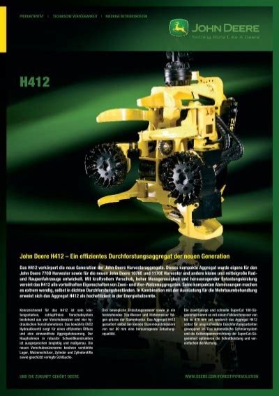 John Deere H412 - NUHN GmbH & Co. KG