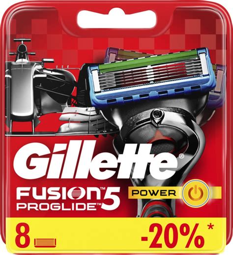 Gillette Сменные кассеты лезвия Fusion5 ProGlide Power Насадки Джилет с ...