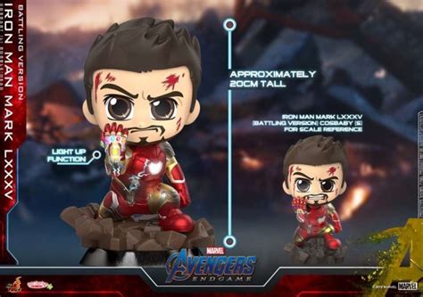 Promo HOT TOYS COSBABY IRON MAN MARK LARGE BATTLING VER AVENGERS ENDGAME Diskon Di Seller