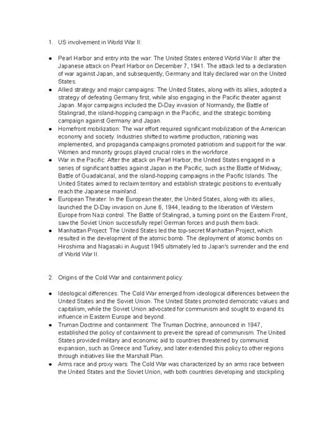 Unit 10 Apush - US involvement in World War II: Pearl Harbor and entry