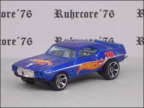 Hot Wheels Pontiac Firebird T A 1969 Toy Car