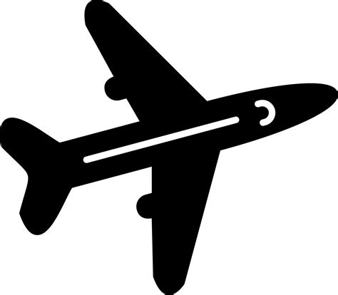 Aeroplane Vector Icon 18816308 Vector Art at Vecteezy