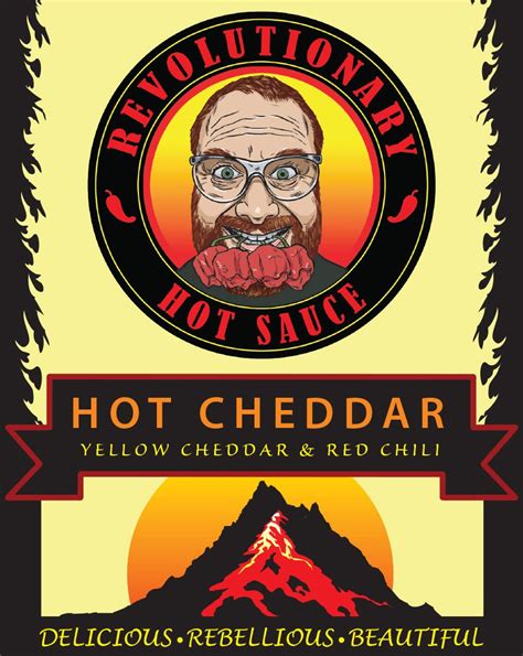 Hot Cheddar Popcorn Revolutionary Hot Sauce