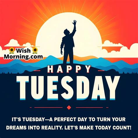 Happy Tuesday Motivational Messages to Boost Your Energy - Wish Morning