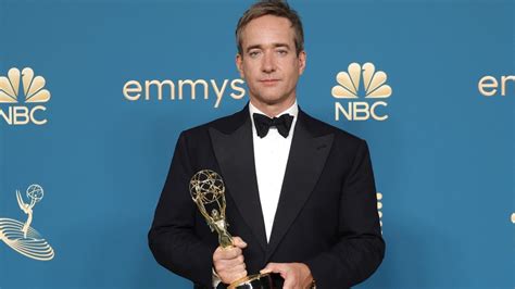 'Succession' star Matthew Macfadyen takes home Emmy trophy for ...