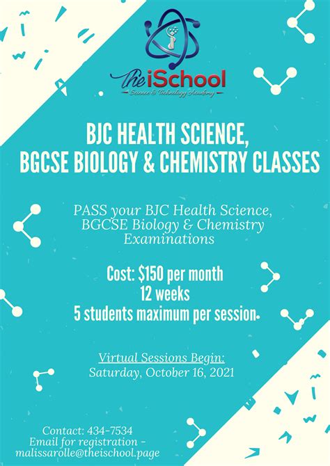 📌 Update - BJC... - The ISchool Science & Technology Academy