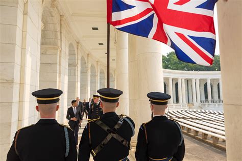 The Prime Minister Visits Arlington Cemetery W Flickr