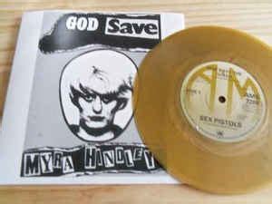 Sex Pistols God Save The Queen Limited Edition Cream Gold Vinyl Music One Vinyl