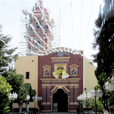 Iglesia de Santa María Tonantzintla Cholula México Foto de los