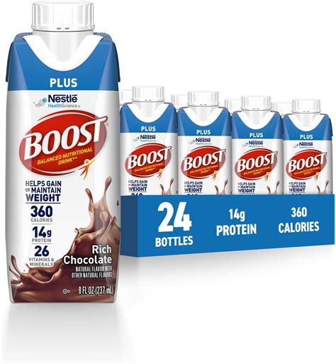 Amazon.com: BOOST MAX Protein Shakes Ready to Drink - 30g High Protein