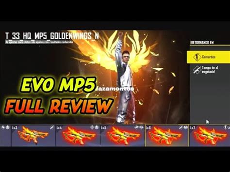 New Evo Mp Review Gun Skin Free Fire New Evo Mp Skin Free Fire